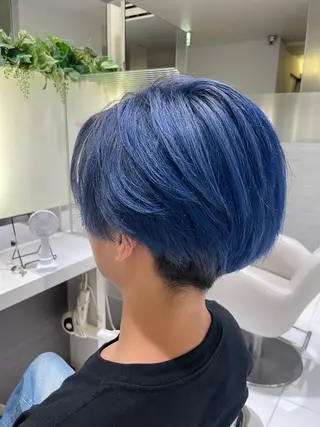 カラー メンズ kraemer福岡所属・Lisa/髪質改善 /ﾌﾞﾘｰﾁｶﾗｰのヘアスタイル