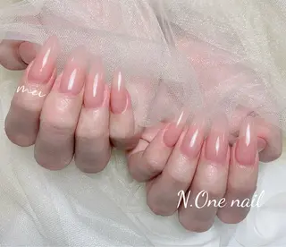 ネイル 長いだし/スカルプ/ パラシェルN.oneのネイルデザイン