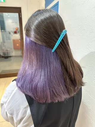 ミディアム ブリーチカラーボブ sayo🧸🤎のヘアスタイル