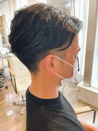 メンズ ＲｅｃｈｅＲｃｈｅ 池袋 【ルシェルシュ】所属・💭メンズ特化 フクダ💭のヘアスタイル