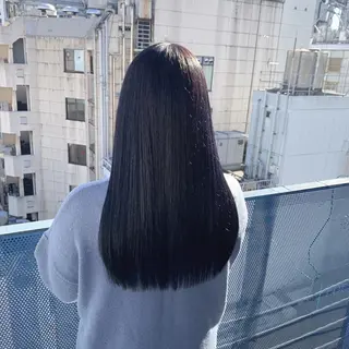 カラー 大人っぽ韓国ヘア 寒色💙yuma💙のヘアスタイル