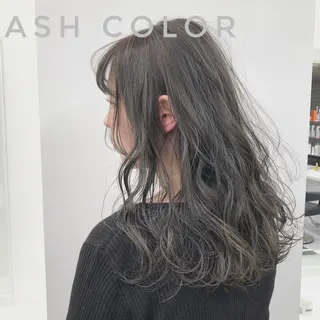 ロング カラー YU-KA ✂︎ROSSOのヘアスタイル