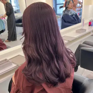 セミロング カラー Parve Mix / 根本 梨湖🫧のヘアスタイル