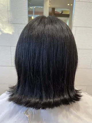 ミディアム ガレリアエレガンテ緑 杉浦のヘアスタイル