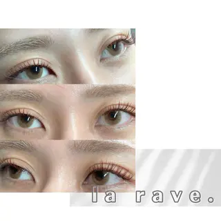 マツエク・マツパ la rave. eyelashのマツエク・マツパデザイン
