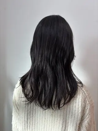 ミディアム みぞぐち じゅりのヘアスタイル