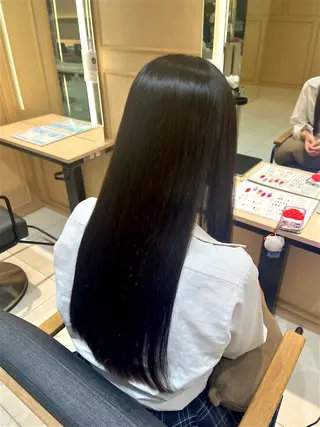 ロング 暖色カラー//了戒 美希//伊勢原のヘアスタイル