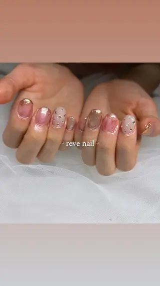 ネイル 門真市 三ツ島 reve nailのネイルデザイン