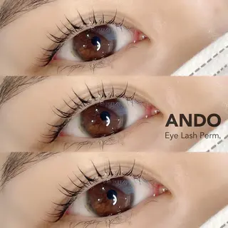 マツエク・マツパ ANDO HIKARIのマツエク・マツパデザイン