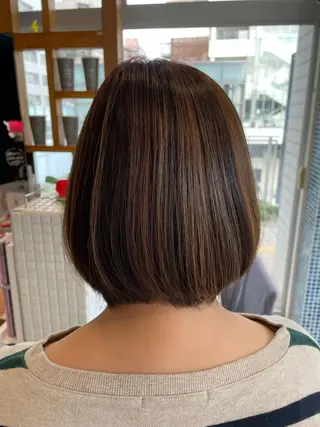 ショート カラー 松戸　kiju オーナースタイリストのヘアスタイル