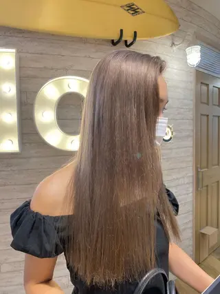 ロング カラー 遠藤沙也加 /レイヤーカットのヘアスタイル