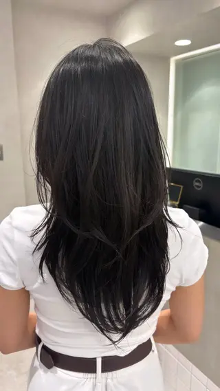 ロング Yuta✂︎ 韓国レイヤー🪽のヘアスタイル