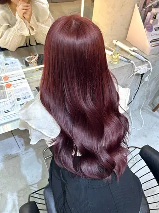 ロング ボブ/くびれボブ/ 髪質改善/Ru-kaのヘアスタイル