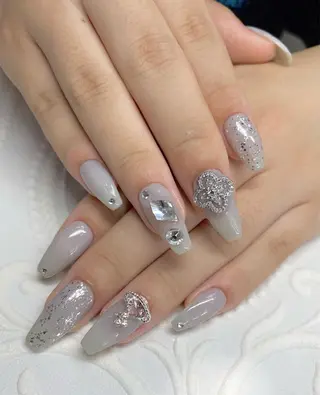 ミディアム ネイル lune nail_2017のその他イメージ