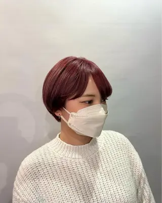 カラー ANNDER所属・遠藤惟斗/自由が丘/ 透明感カラー/パーマのヘアスタイル