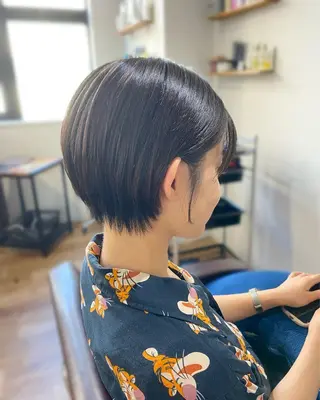 ショート RINA🦋 【韓国風/艶髪】のヘアスタイル