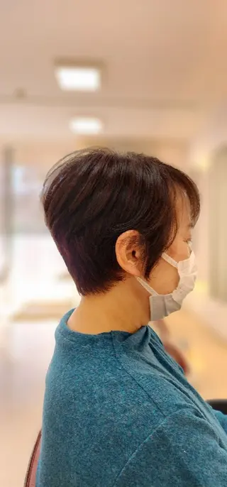 カラー ショート hairmake Juinのヘアスタイル