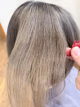 ショート カラー KIZU 髪質改善 オカルト怪談のヘアスタイル