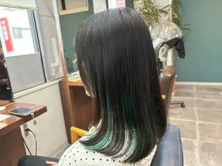 カラー 長内  大明のヘアスタイル