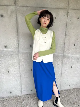 ショート ホラオク カナエのヘアスタイル