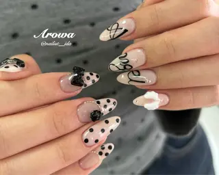 ネイル Arowa 伊田のネイルデザイン