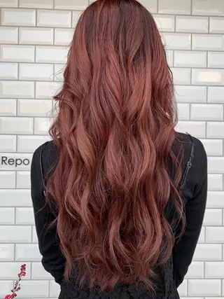 ロング 心斎橋/海外レイヤー 募集中三好玲奈のヘアスタイル