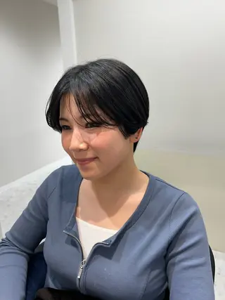 ショート 🩰ニシムラヒカリ 半個室salon♡*のヘアスタイル