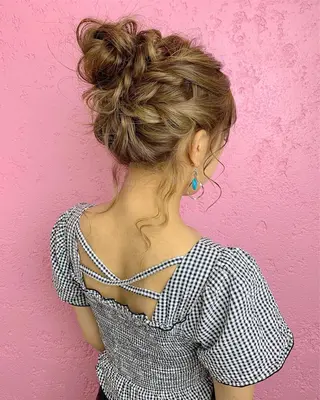 ミディアム カラー ヘアアレンジ boutique misakiのヘアスタイル