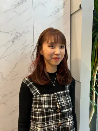 ロング miu /透明感カラーのヘアスタイル