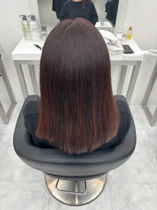 ミディアム カラー トレンドカラー🎀 miku🪞🩰のヘアスタイル