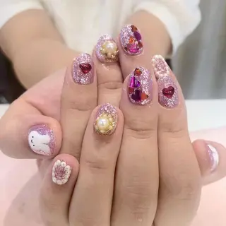 ネイル 長さだし専門店 M2　rikaのネイルデザイン