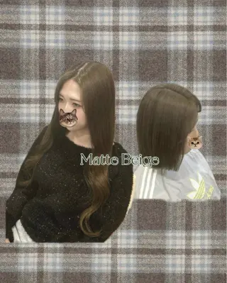 セミロング ☘レディース募集☘ yunaのヘアスタイル