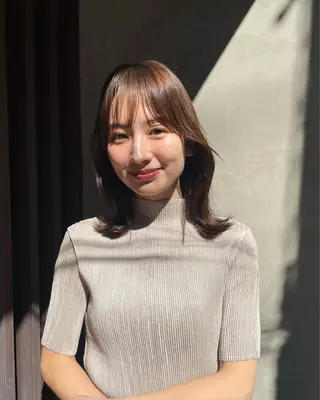 ミディアム カラー 原宿/ケパーマ 🧺ユウマのヘアスタイル