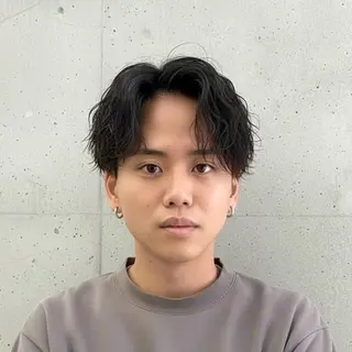 ショート パーマ headstock所属・31日カットパーマ枠 のすけ【五位堂】のヘアスタイル