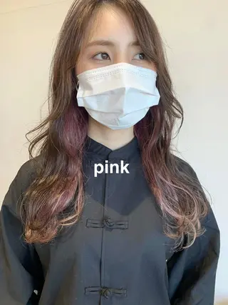 ロング カラー kitagawa mayuのヘアスタイル