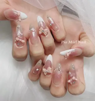 ネイル HANA 長さだしのネイルデザイン