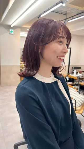 ミディアム 銀座/カット /カラー✨️こうたのヘアスタイル