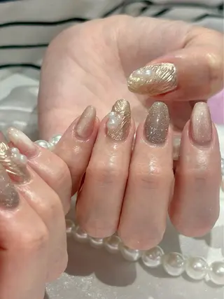 ネイル はあとねいる筑紫口店 Hitomiのネイルデザイン