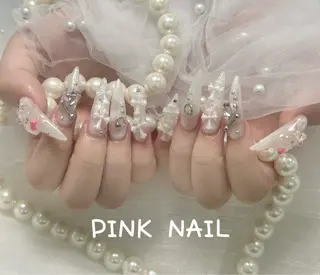ネイル pink nailのネイルデザイン