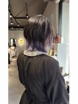 ミディアム カラー ✨BLANCA SAYAKA✨のヘアスタイル