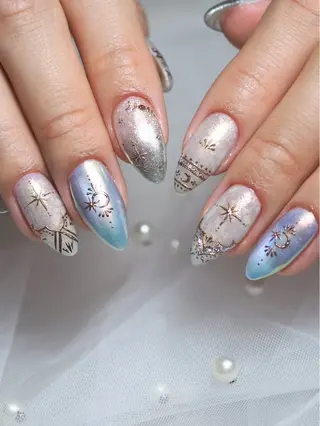 ネイル 7nail所属・なんば7nail YUZUHAのネイルデザイン