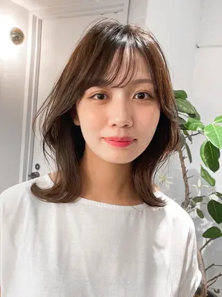 ミディアム fifth天神/末廣 和也のヘアスタイル