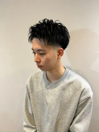 ショート メンズ特化🔥再現度 高カット/パーマ/元のヘアスタイル