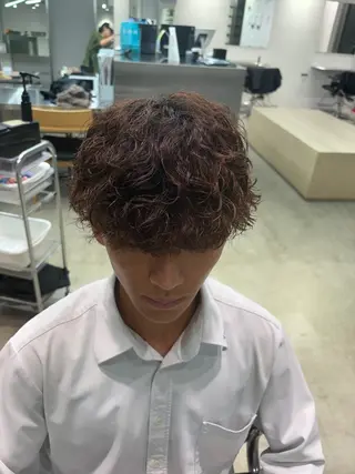 ショート パーマ ☀️fifth天神 英令🌙のヘアスタイル