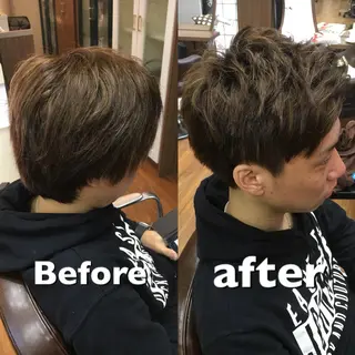 ショート シェアサロン　シエナ所属・東條 克義のヘアスタイル