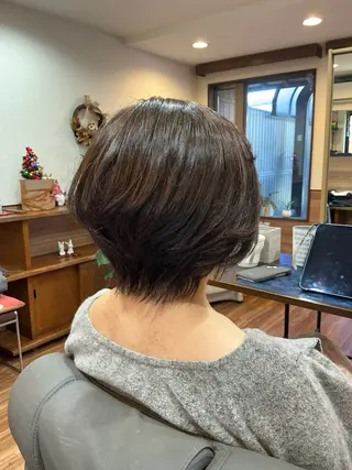 ショート Annon プライベートサロンのヘアスタイル