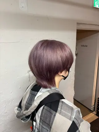 ショート tokute 中野真咲🐺のヘアスタイル