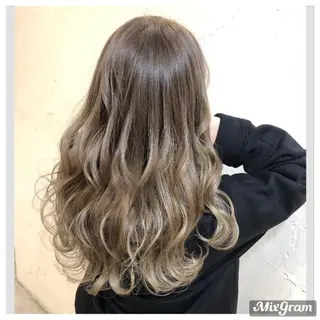 セミロング 高山 滉太のヘアスタイル