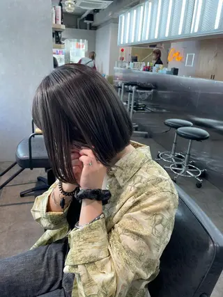 ナチュラル透明感🌱 小山美樹子のヘアスタイル