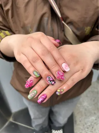 ネイル AYA NAILZ. & Eyelash所属・小野 あやのネイルデザイン